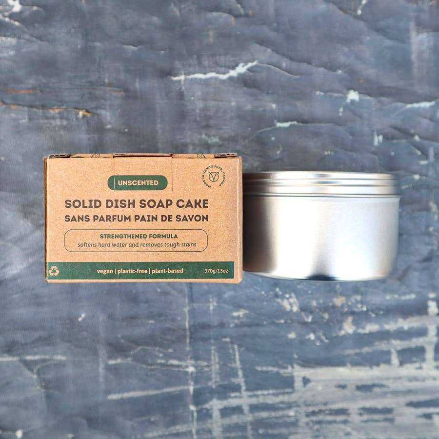 Solid Dish Soap Cake