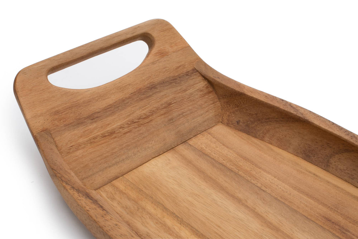 Norwegian Saddle Serving Tray, Acacia
