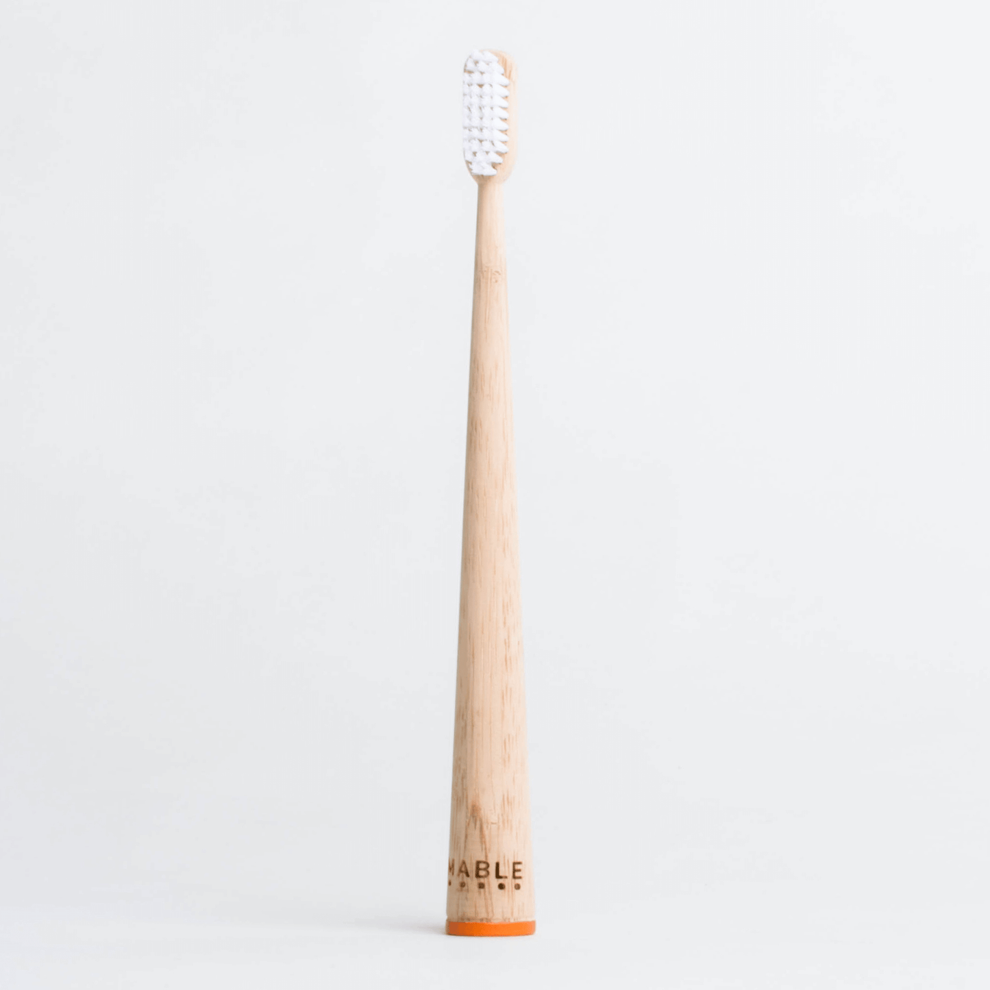 Adult Orange - Bamboo Toothbrush: Soft