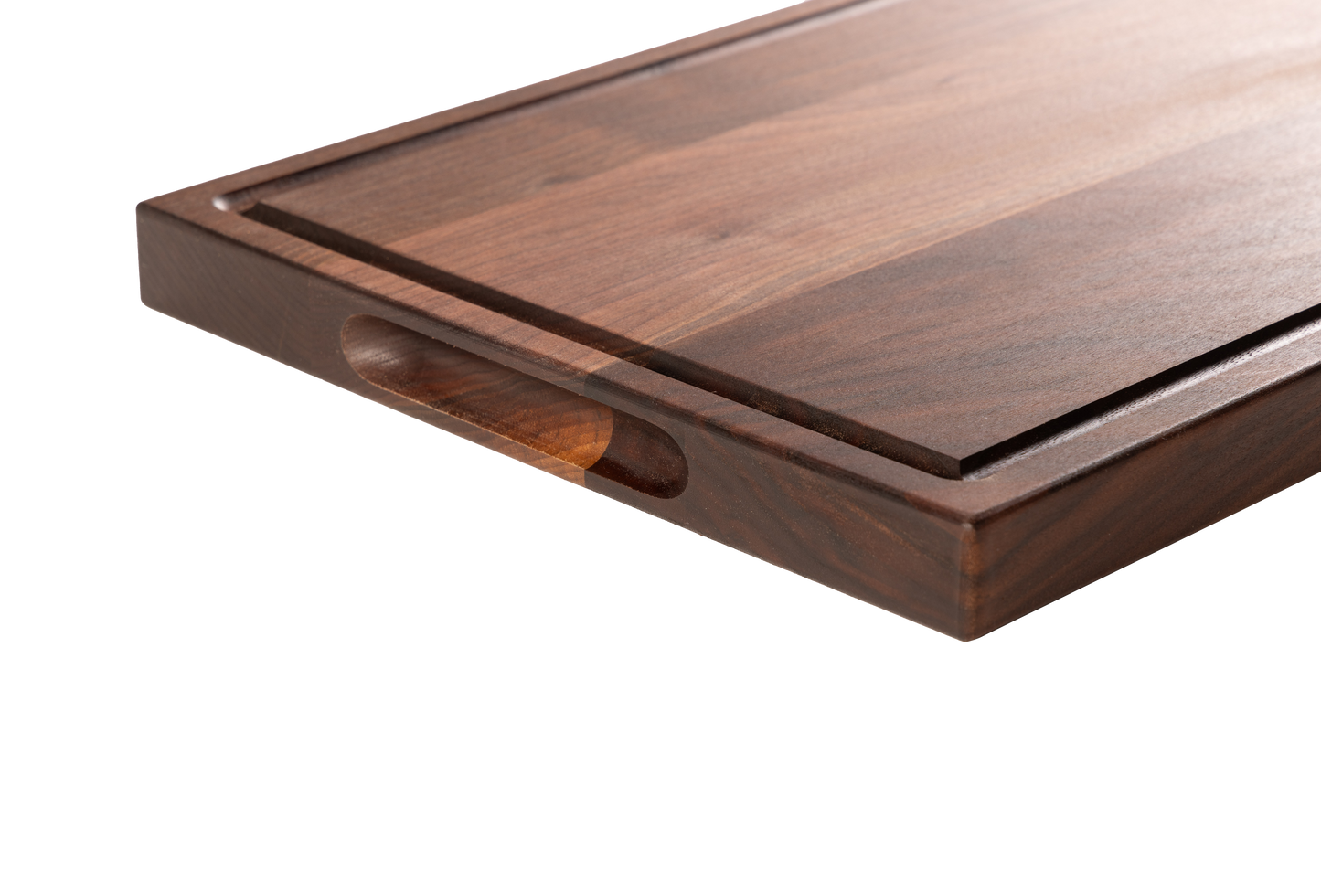 Walnut Butcher Block with Juice Groove: Non-oiled