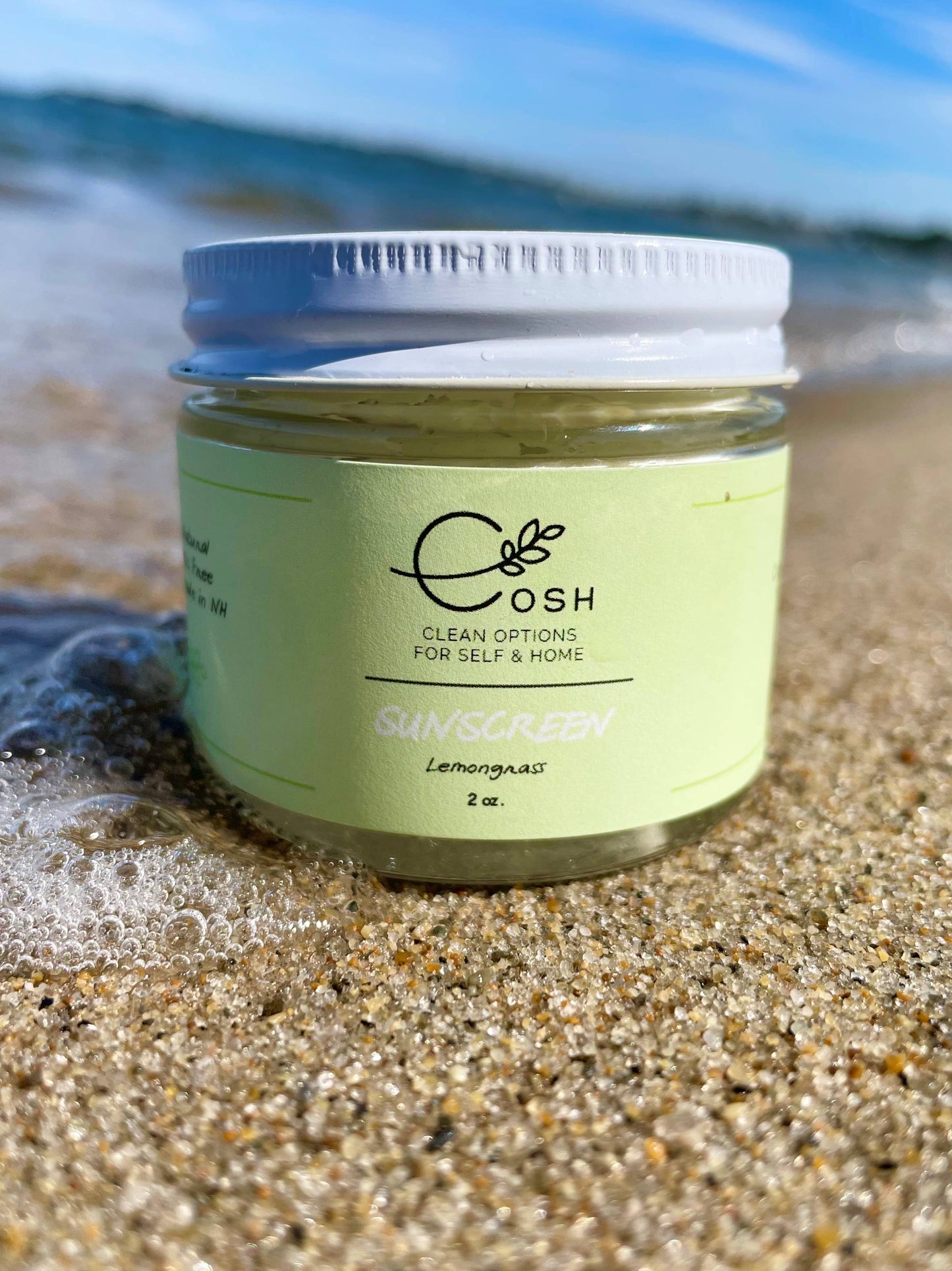 All-Natural Sunscreen: Unscented / 2 oz