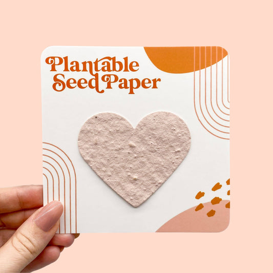 Seed Heart Paper Card