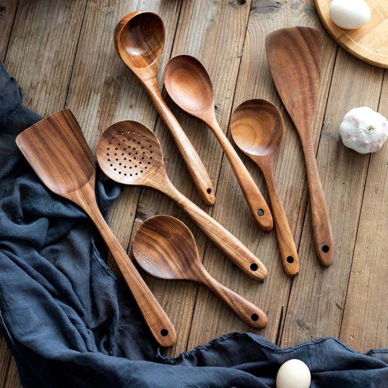 Acacia 8-Piece Cooking Set