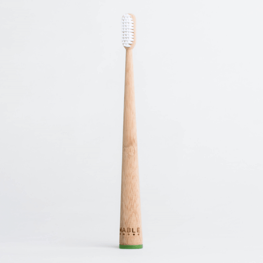 Adult Green - Bamboo Toothbrush: Soft