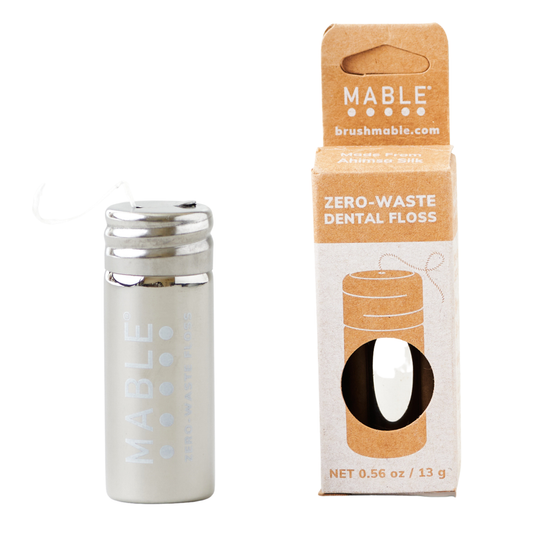 Stainless Steel Floss Container - Silk Floss