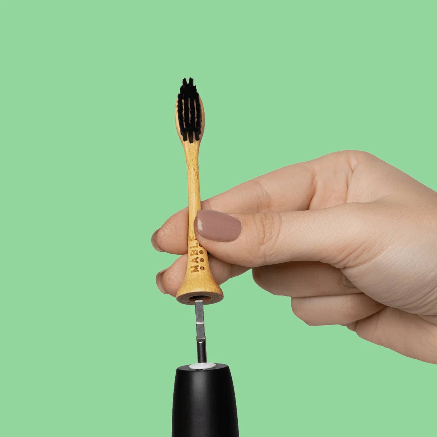 Bamboo Toothbrush Head compatible with Philips Sonicare