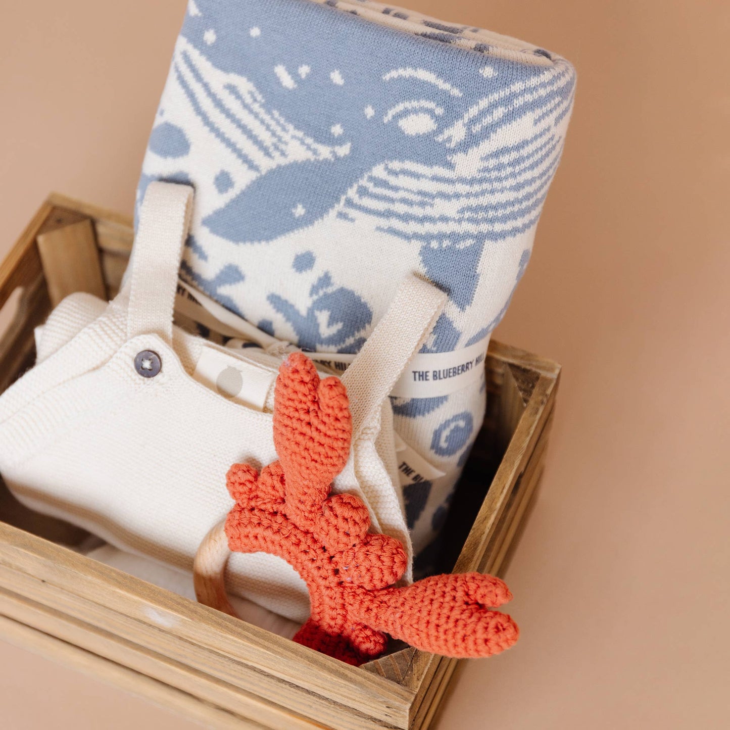 Blanket Nautical Cotton Baby Gift Spring Summer Ocean