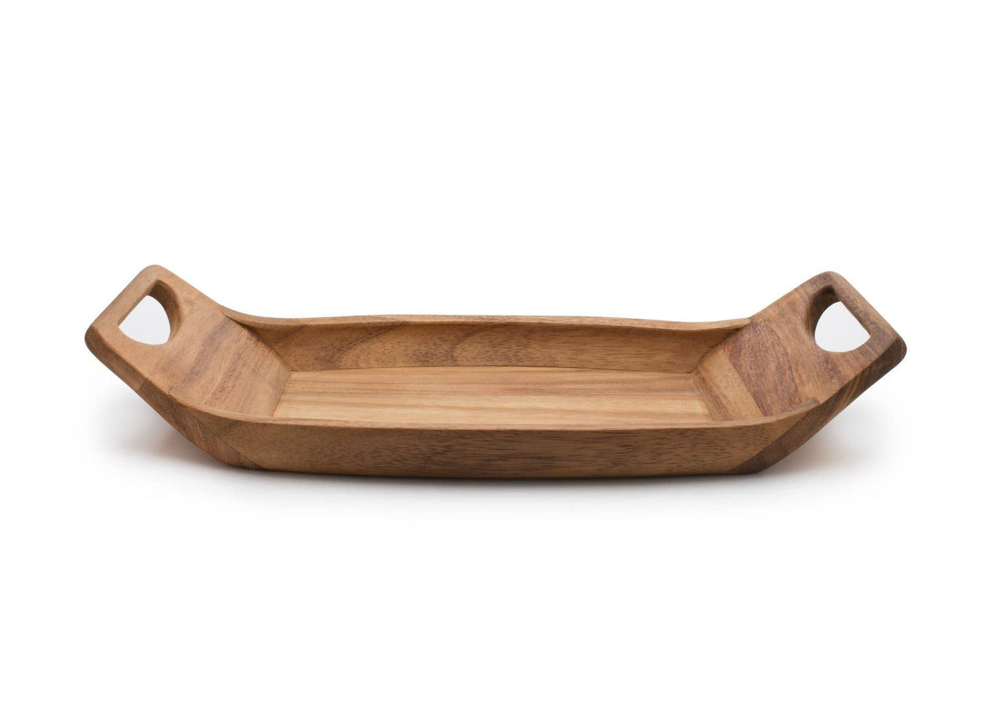 Norwegian Saddle Serving Tray, Acacia