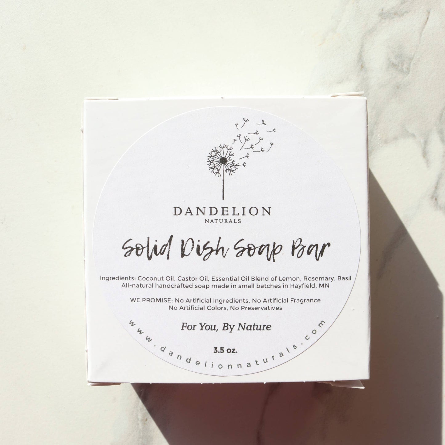 Solid Dish Soap Bar | Dish Soap |  Lemon + Basil + Rosemary