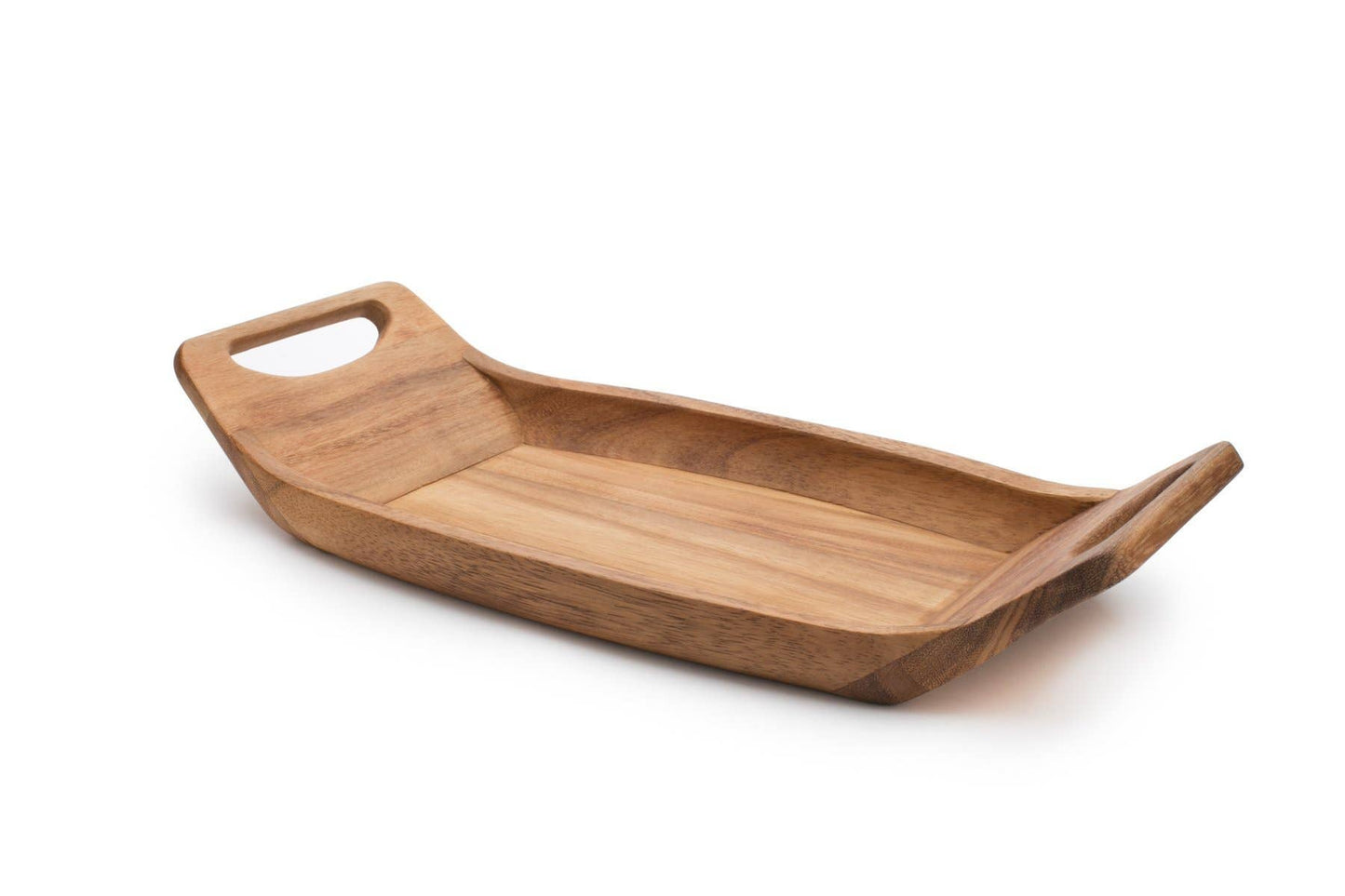Norwegian Saddle Serving Tray, Acacia