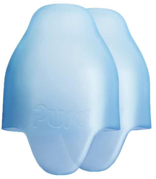 Kiki® Silicone Travel Covers: Aqua