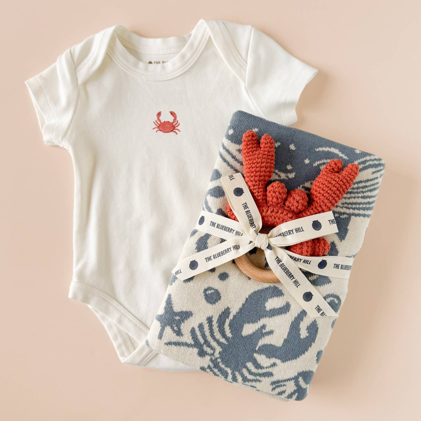 Blanket Nautical Cotton Baby Gift Spring Summer Ocean