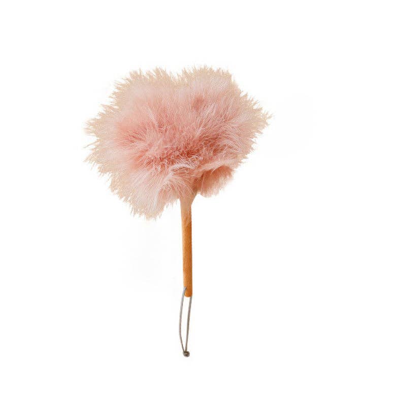 Pink Ostrich Feather Duster: S