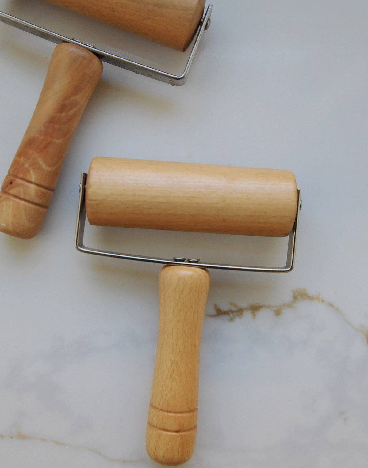 Wooden Pastry Pizza Rolling Pin: B