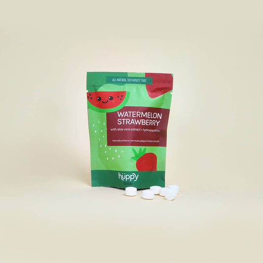 Kid's Toothpaste Tablets | Watermelon Straw. | Refill