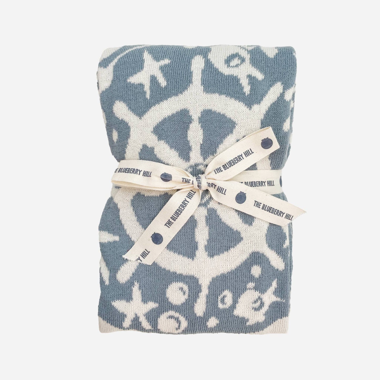 Blanket Nautical Cotton Baby Gift Spring Summer Ocean